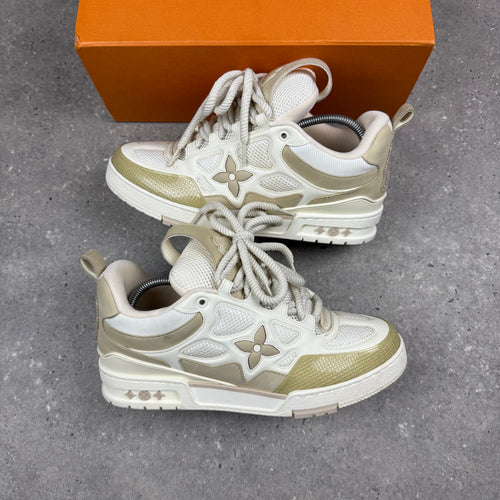 LOUIS VUITTON BEIGE SKATES - EU 43 (FITS UK 10)