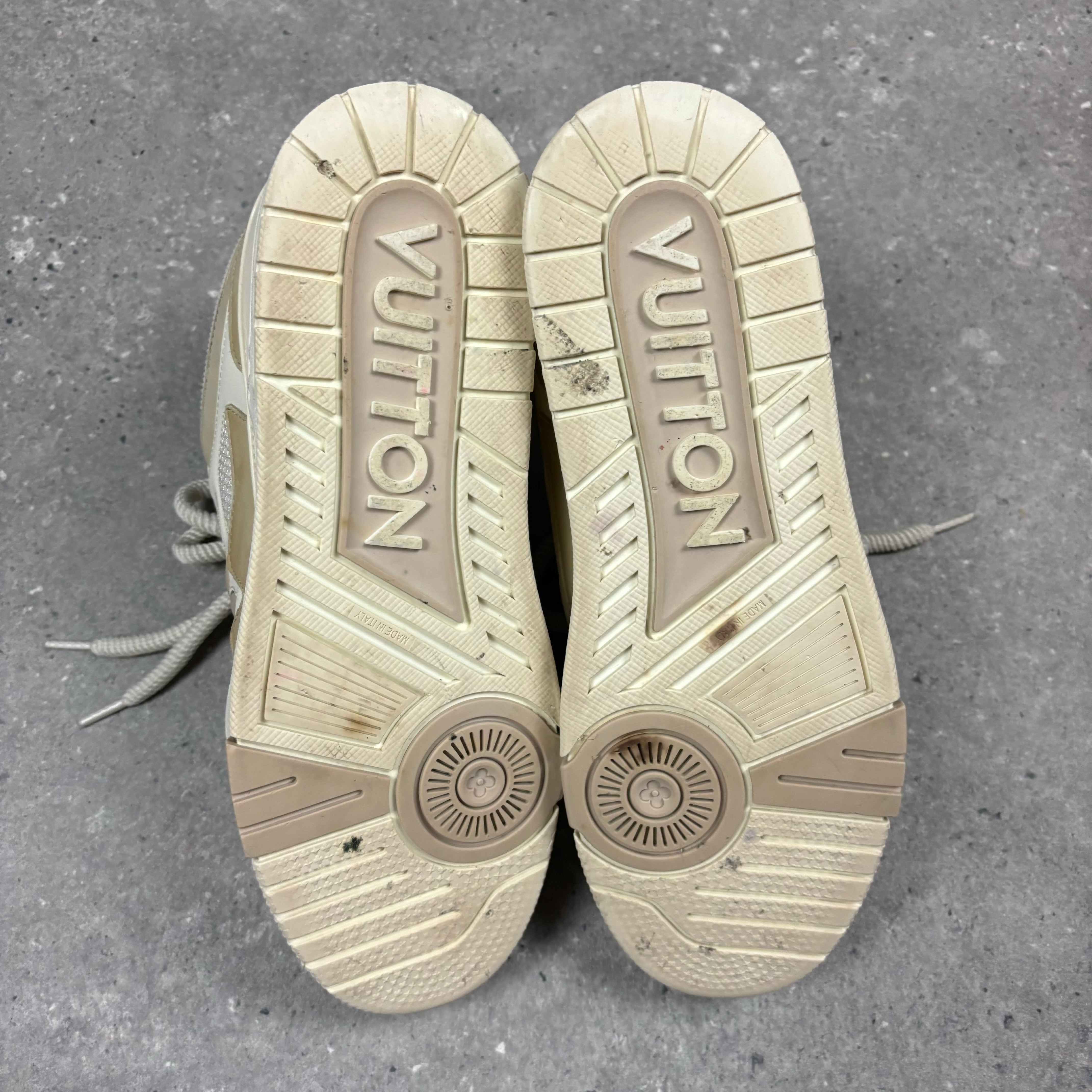LOUIS VUITTON BEIGE SKATES EU43.5 (FITS UK10.5)