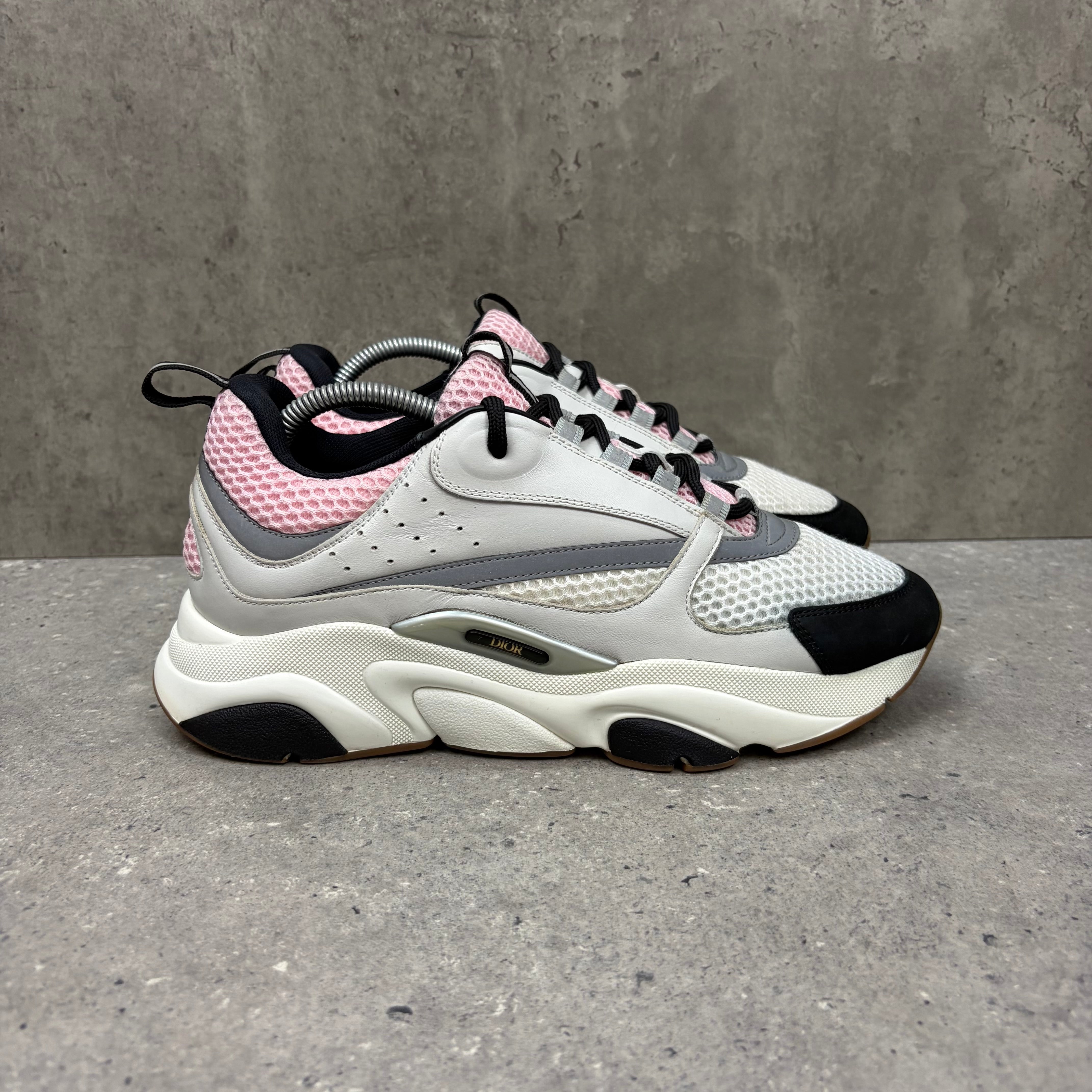 DIOR B22 PINK / WHITE - (EU42 / UK8)