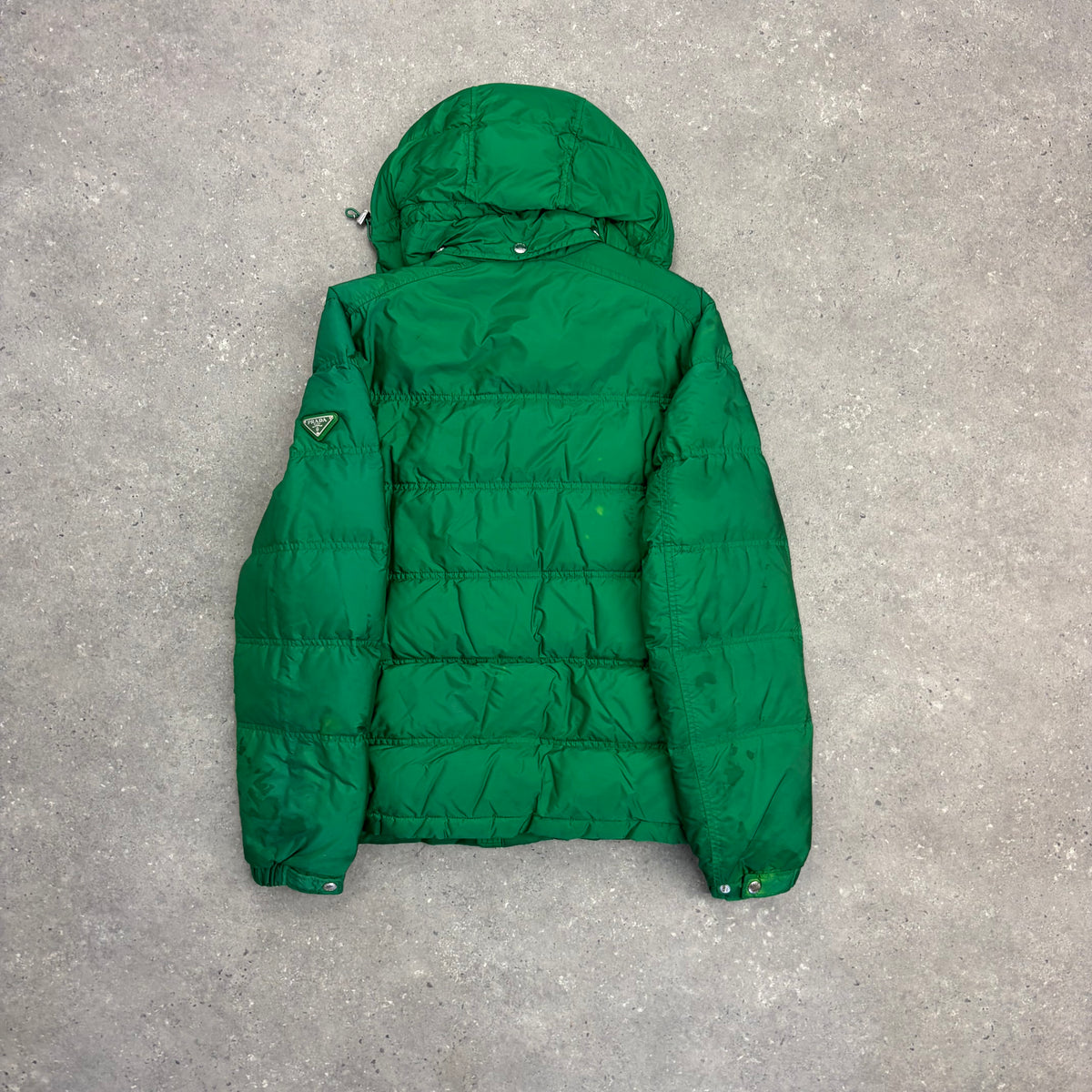 PRADA PUFFER JACKET GREEN - (S)