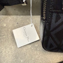 DIOR DIAMOND MESSENGER BAG - BLACK