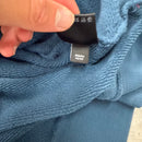 AMIRI MA LOGO TEAL HOODIE - (S)