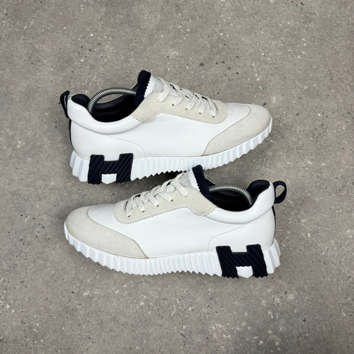 HERMES BOUNCING WHITE/BLACK - (EU43.5 / UK9.5)