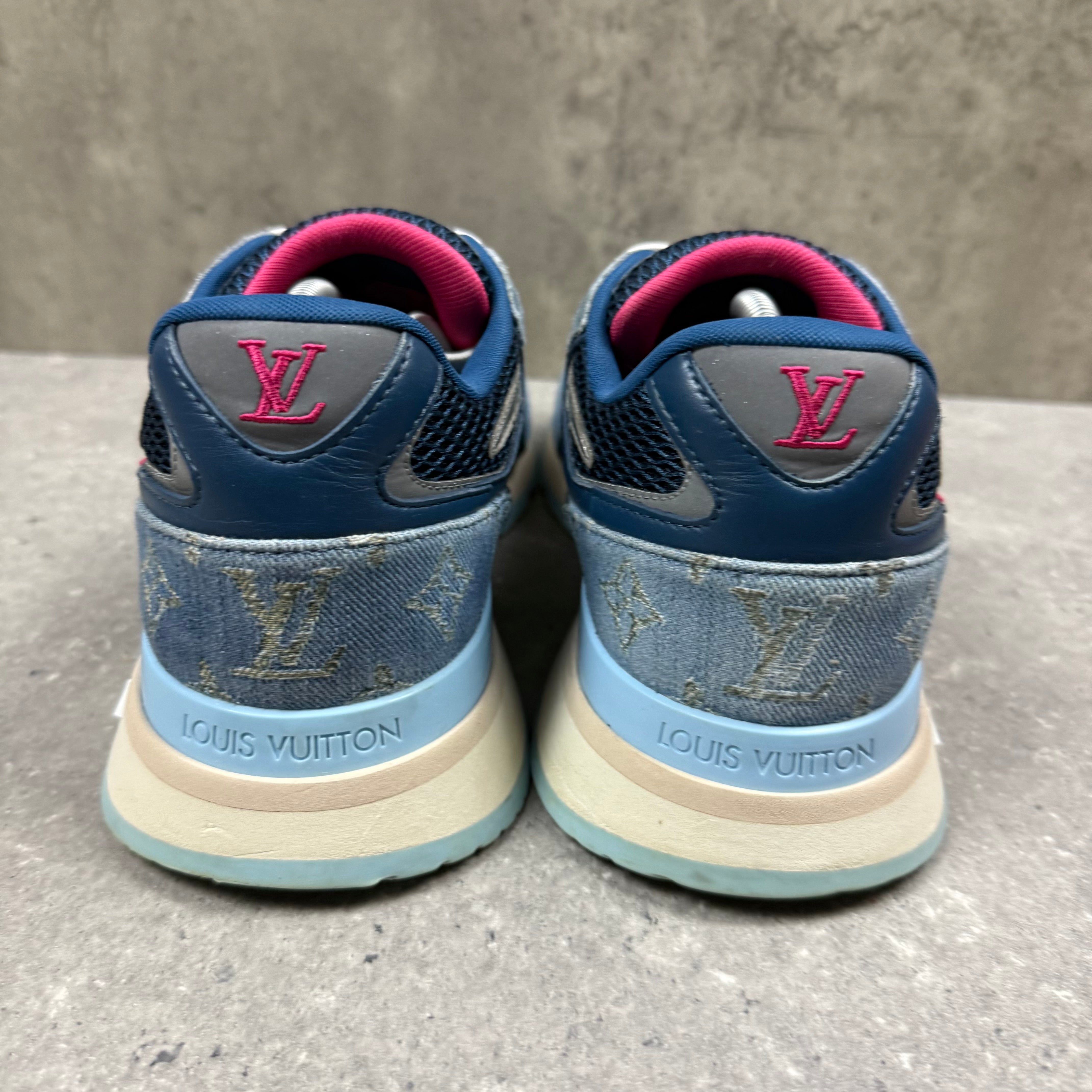 LOUIS VUITTON RUNAWAY BLUE DENIM - EU 44 (FITS UK 11)