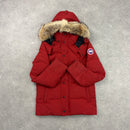CANADA GOOSE WYNDHAM PARKA RED - (S)