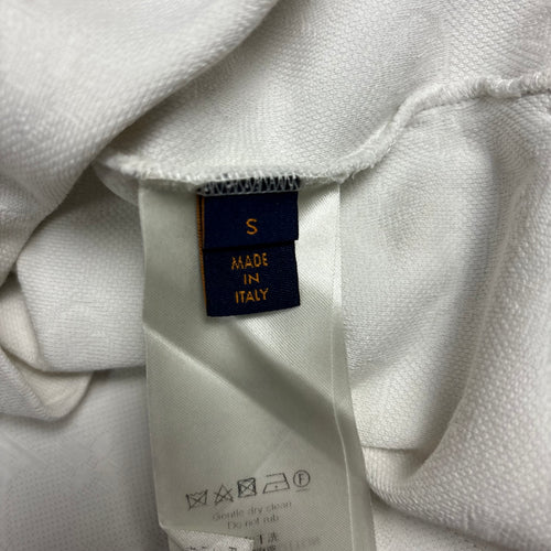 LOUIS VUITTON MONOGRAM WHITE T-SHIRT - (S)