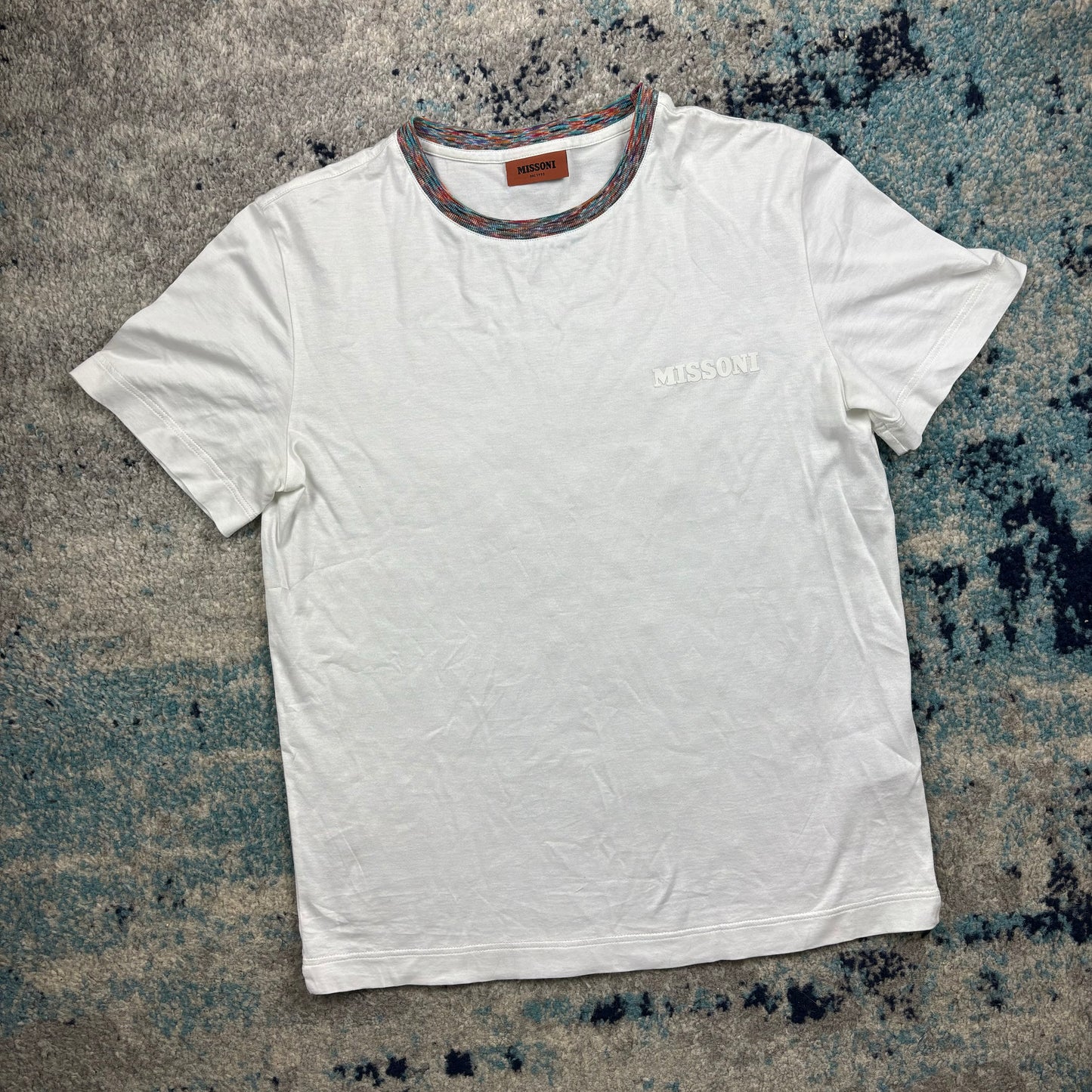 MISSONI WHITE T-SHIRT (FITS S)