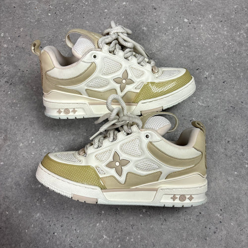LOUIS VUITTON BEIGE SKATES - EU41.5 (FITS UK 8.5)