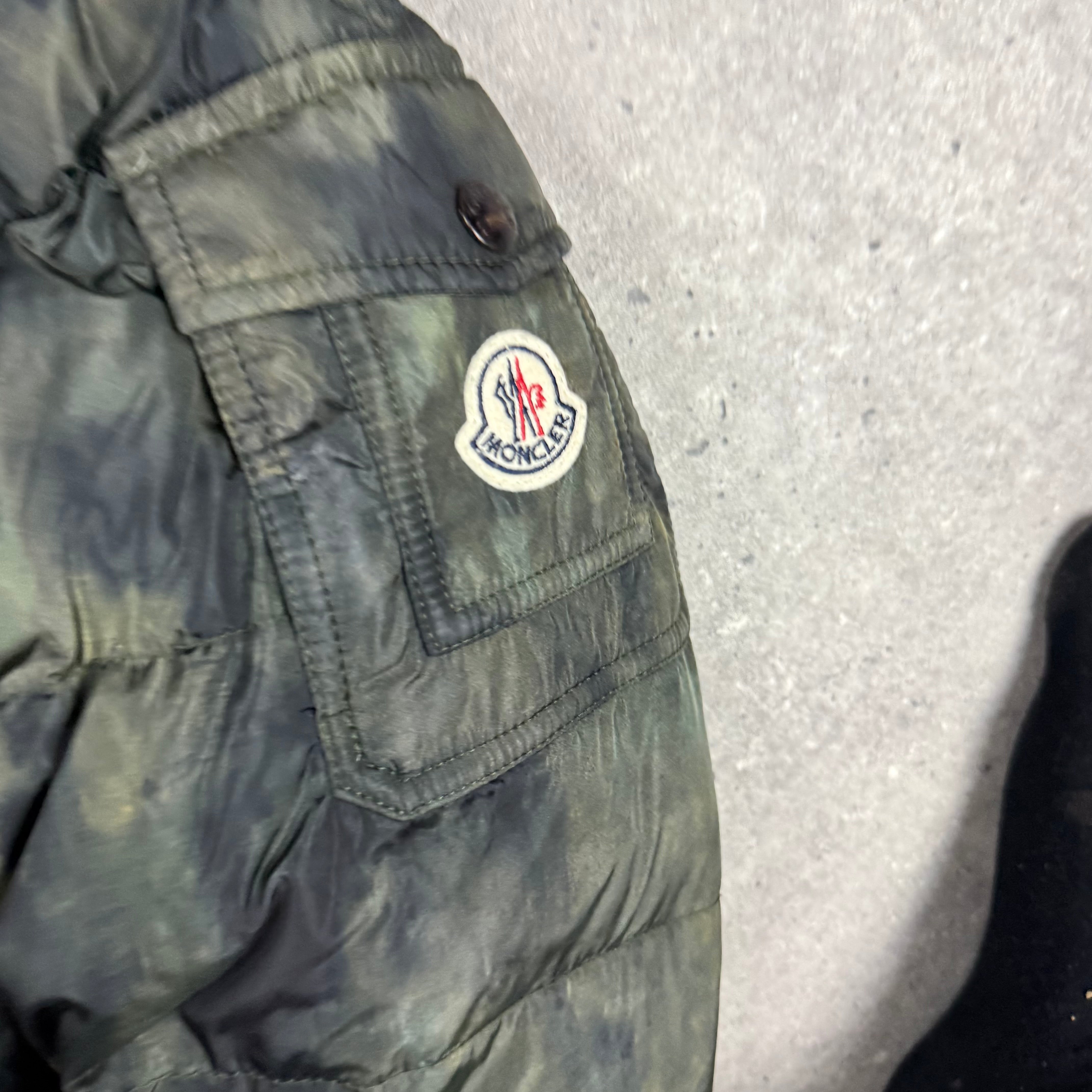 MONCLER BYRON JACKET KHAKI CAMO - 2 (S)