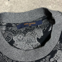 LOUIS VUITTON CAMO JACQUARD T-SHIRT - (S)