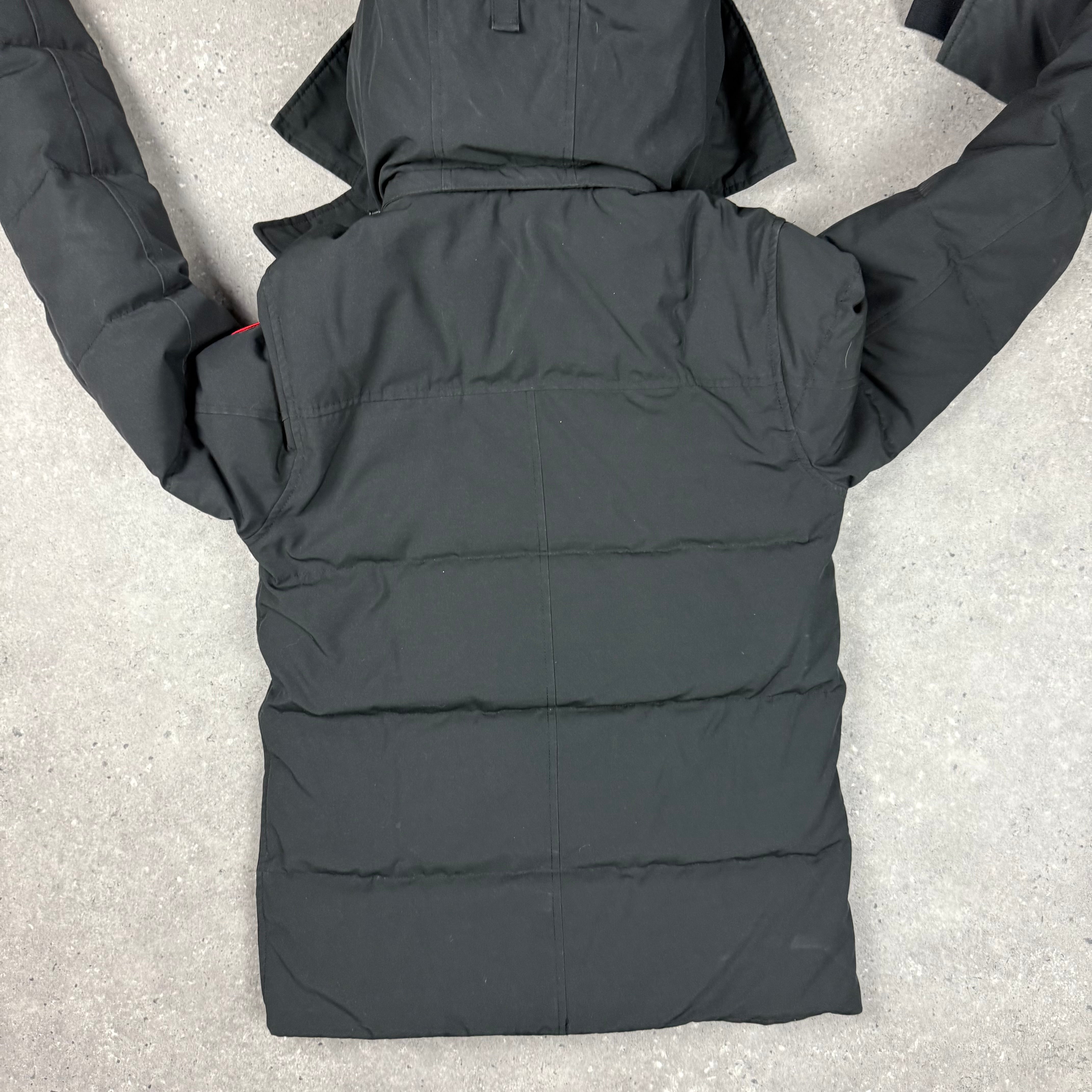 CANADA GOOSE WYNDHAM PARKA BLACK - (XS)