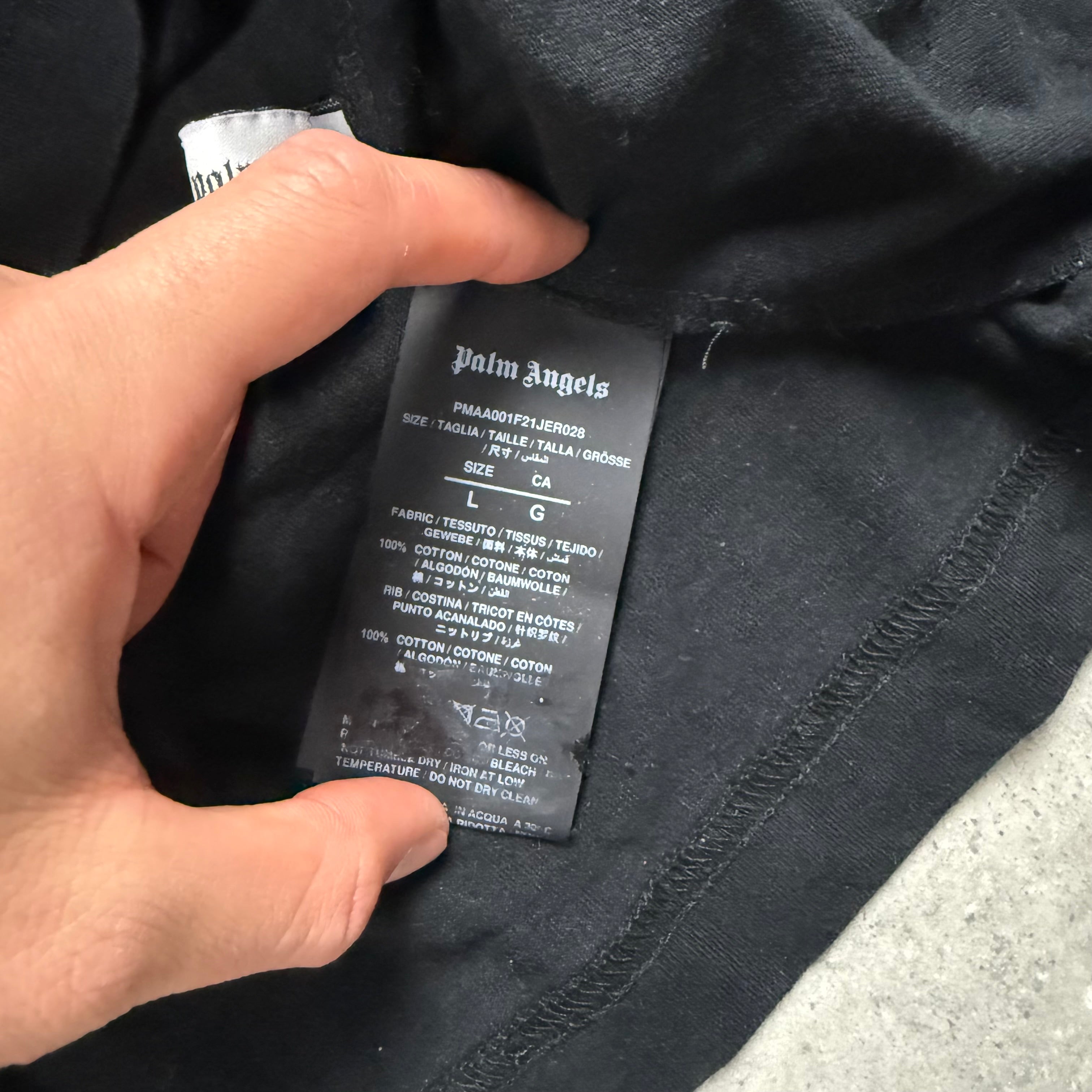 PALM ANGELS x MISSONI T-SHIRT - (L)