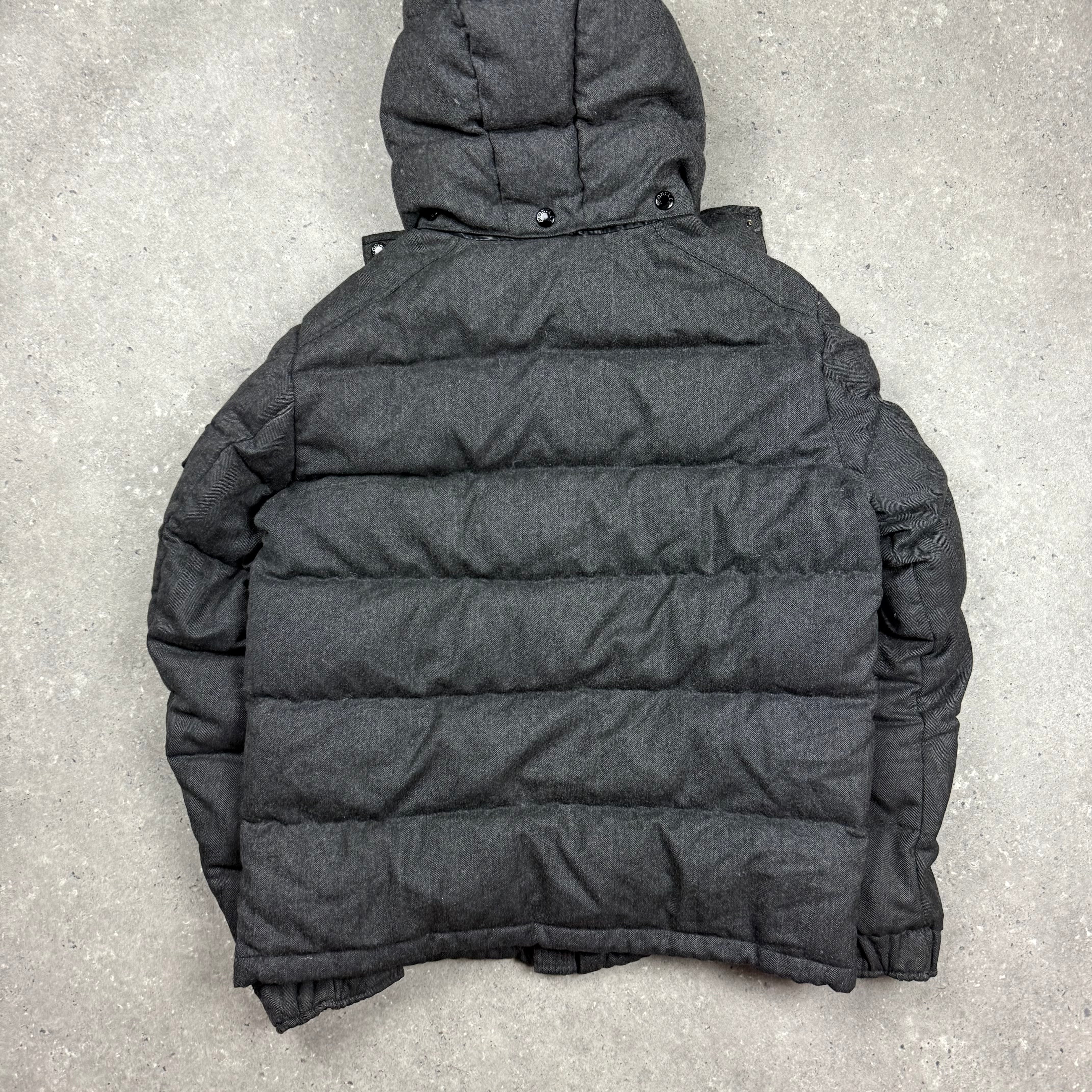 MONCLER MONTGENEVRE JACKET GREY - 1 (S)