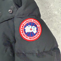 CANADA GOOSE WYNDHAM PARKA BLACK FUSION - (M)