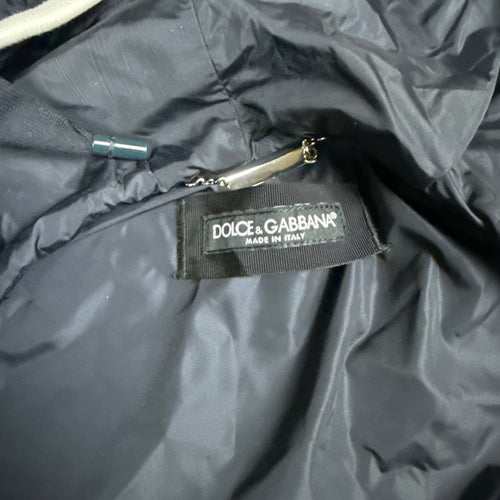 DOLCE & GABBANA NAVY JACKET - (46 / S)