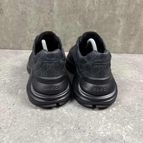 GUCCI RHYTON TRAINERS BLACK - (EU43 / UK9)
