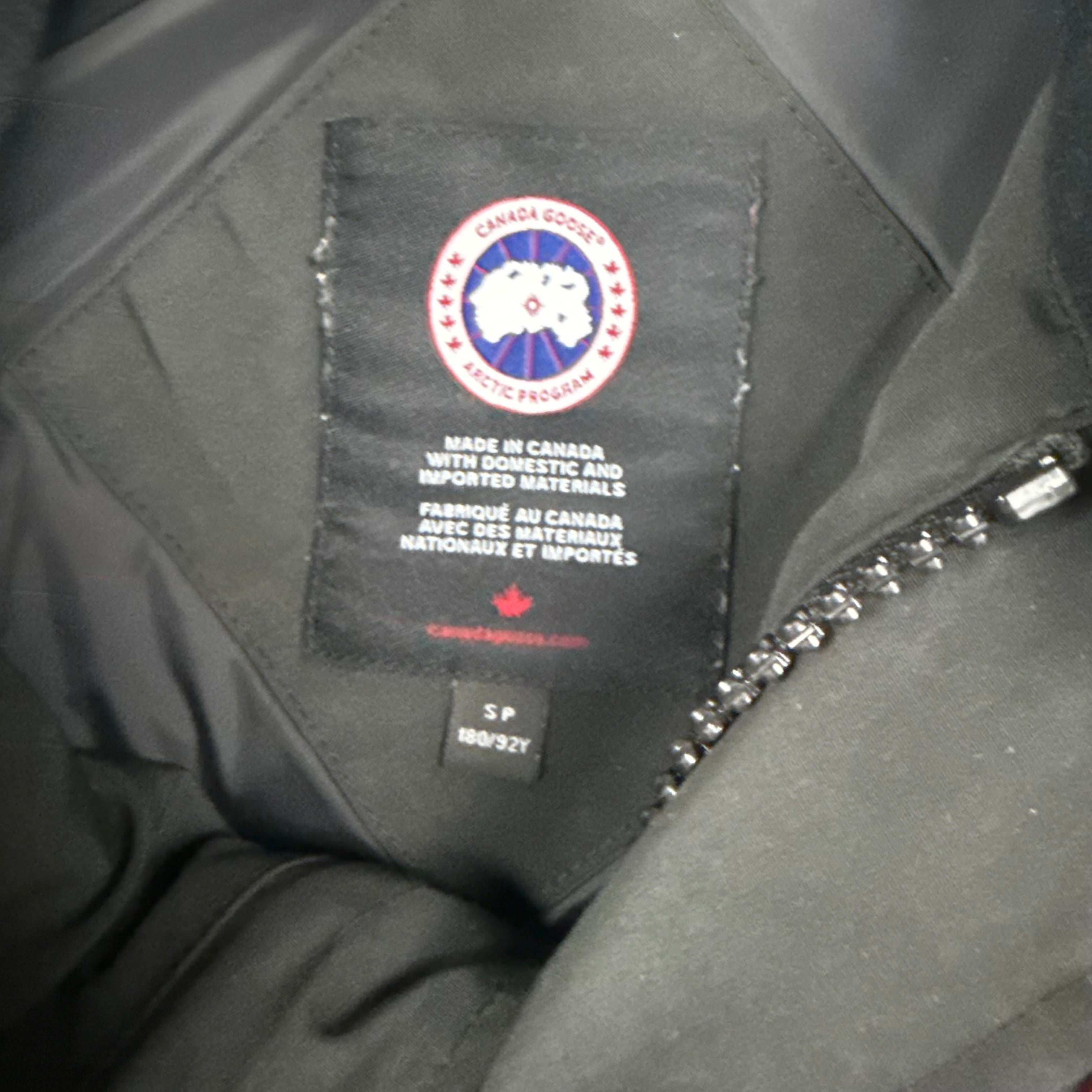 CANADA GOOSE GILET BLACK - (S)