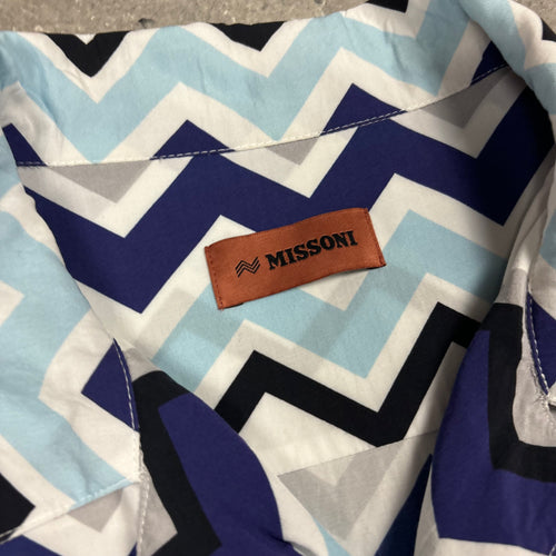 MISSONI ZIG ZAG SHIRT - (M)