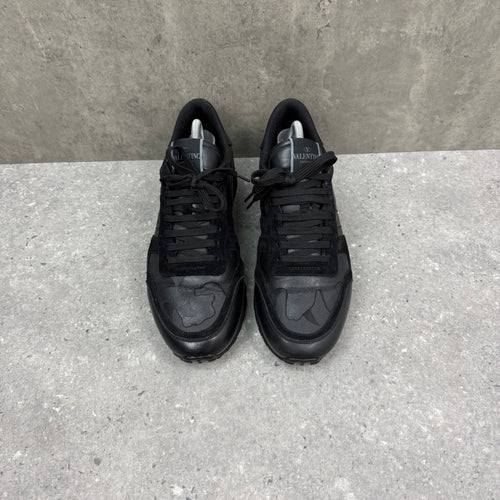 VALENTINO ROCKRUNNER BLACK - (EU42 / UK8)