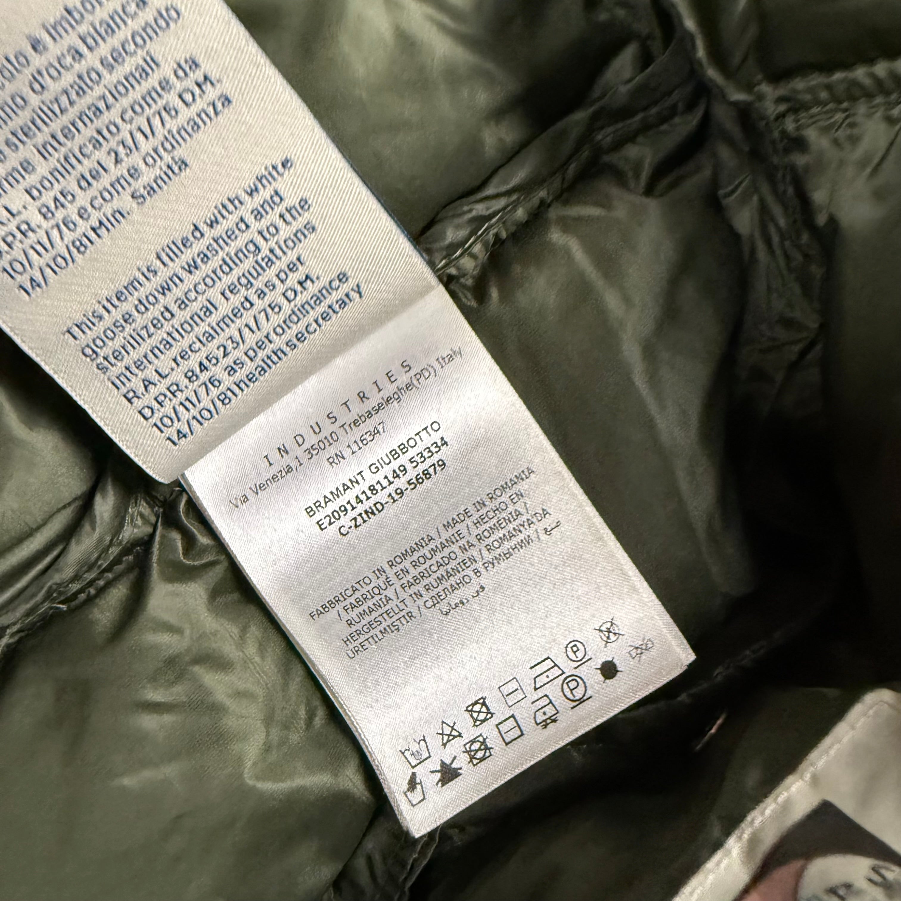 MONCLER BRAMANT JACKET NAVY - 6 (XL)