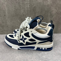 LOUIS VUITTON NAVY SKATES - EU 43 (FITS UK 10)