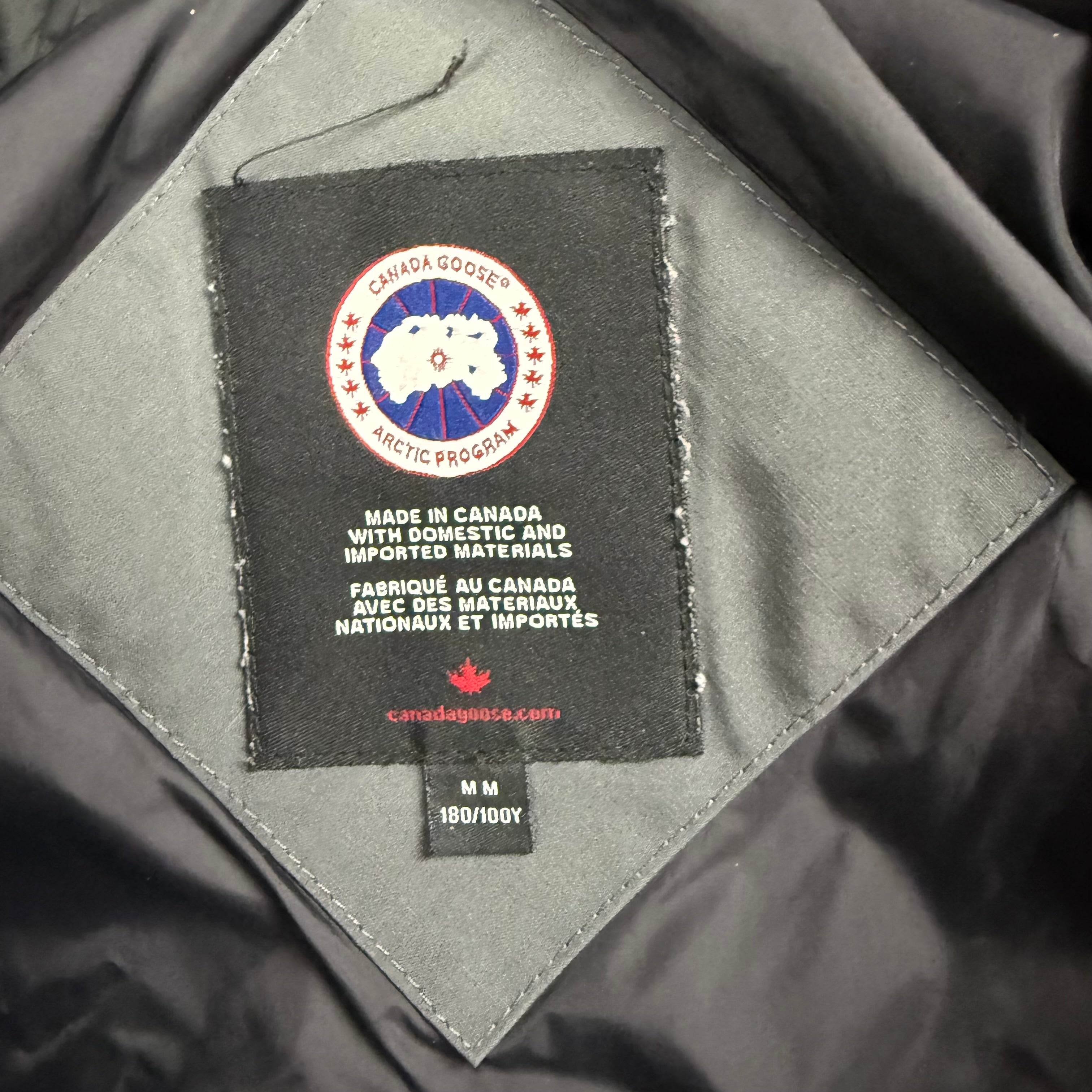 CANADA GOOSE WYNDHAM PARKA GRAPHITE - (M)