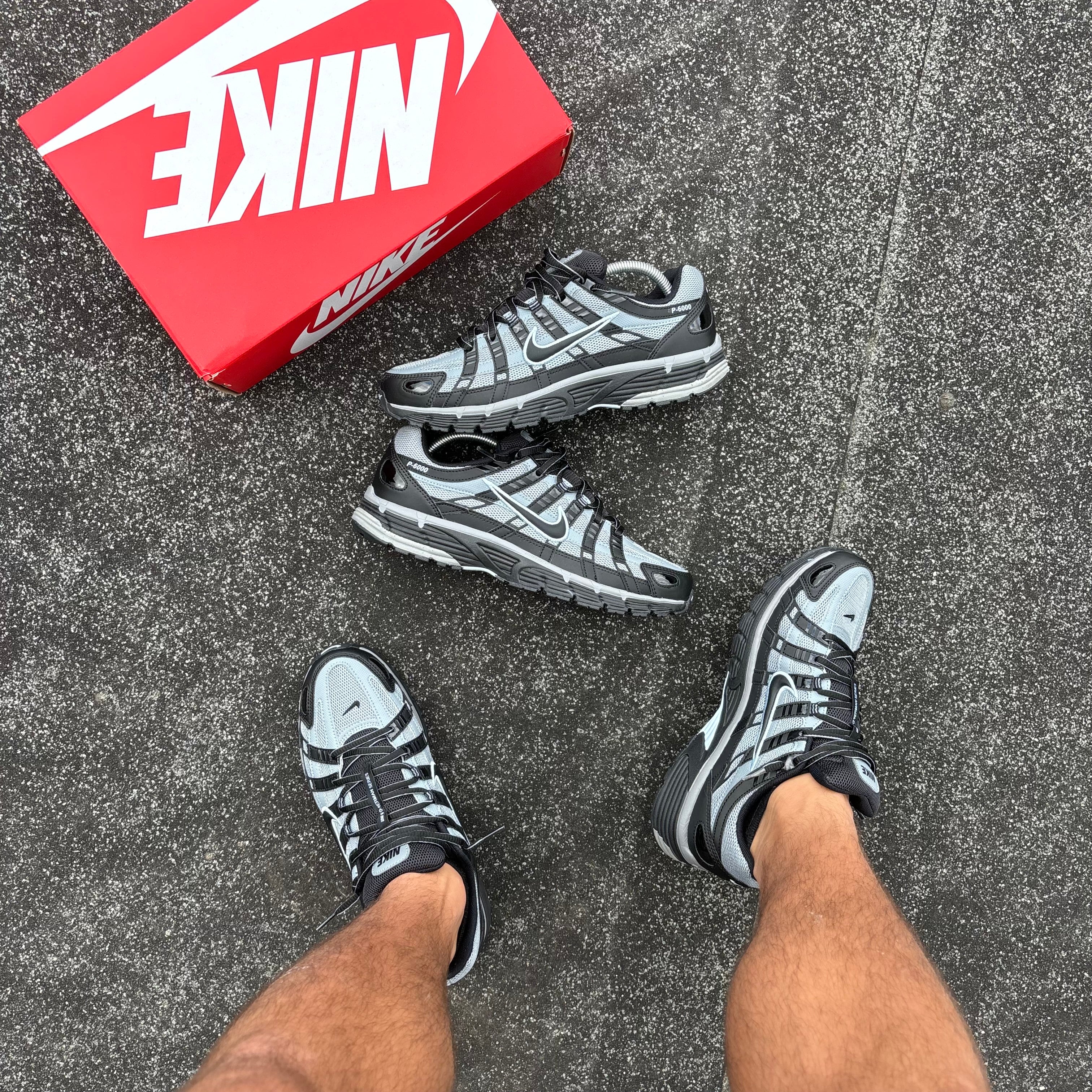 NIKE P-6000 -  COOL GREY