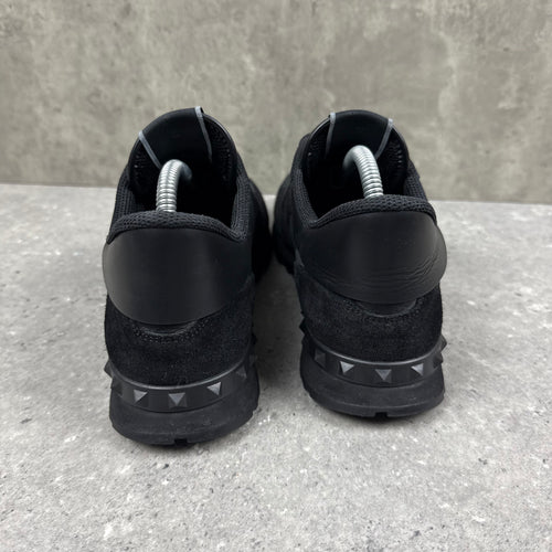 VALENTINO ROCKRUNNER BLACK - (EU42 / UK8)