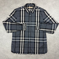 BURBERRY LONG SLEEVE SHIRT - (FITS M)