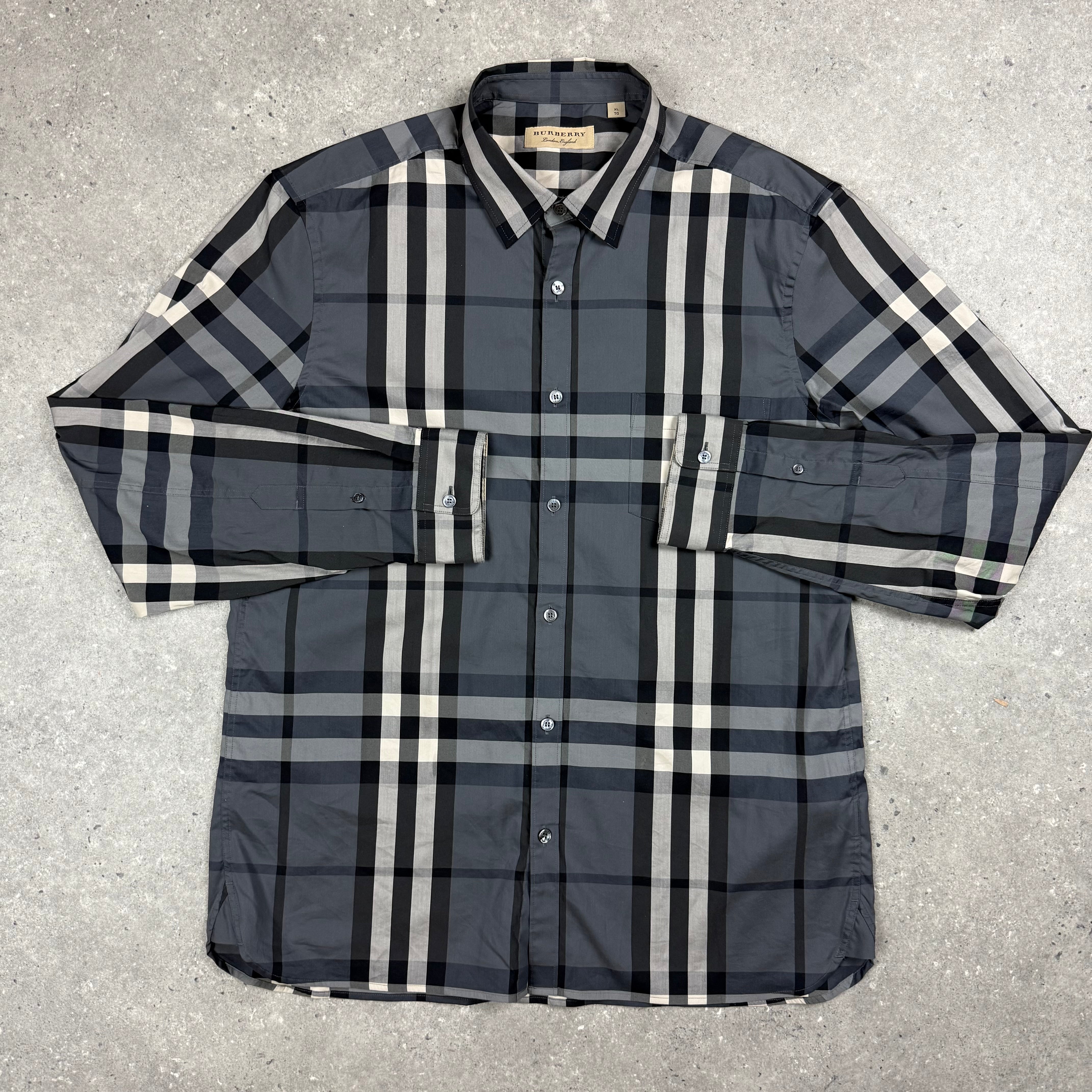 BURBERRY LONG SLEEVE SHIRT - (FITS M)