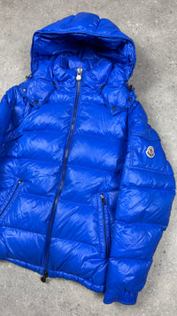 MONCLER MAYA JACKET BLUE - SIZE 1 (S)