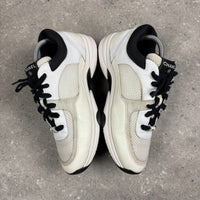 CHANEL RUNNERS CREAM/BLACK -  (EU 41 / UK 7)
