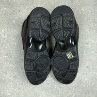 CHANEL RUNNERS BLACK LEATHER -  (EU44 / UK10)