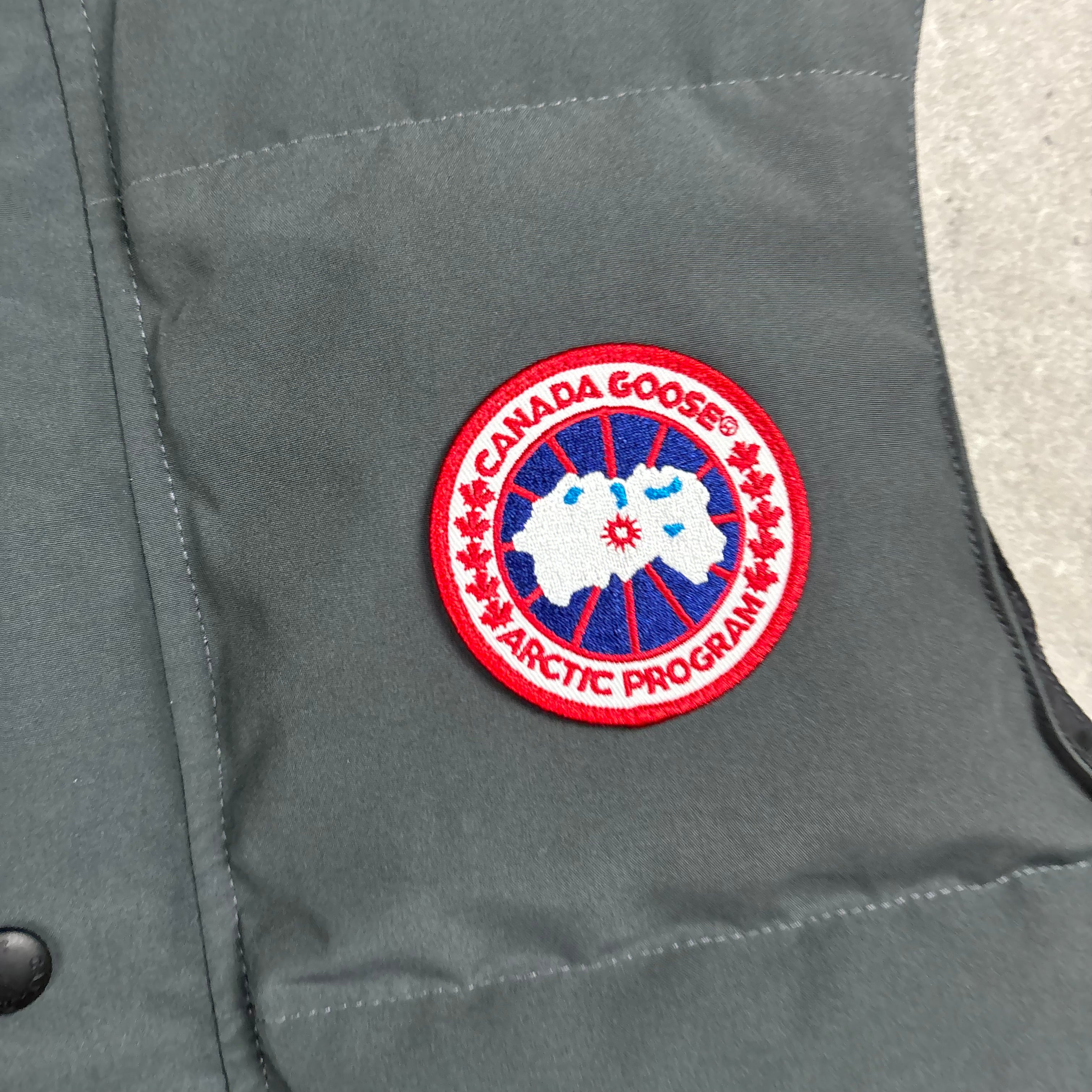 CANADA GOOSE GILET GRAPHITE - (S)