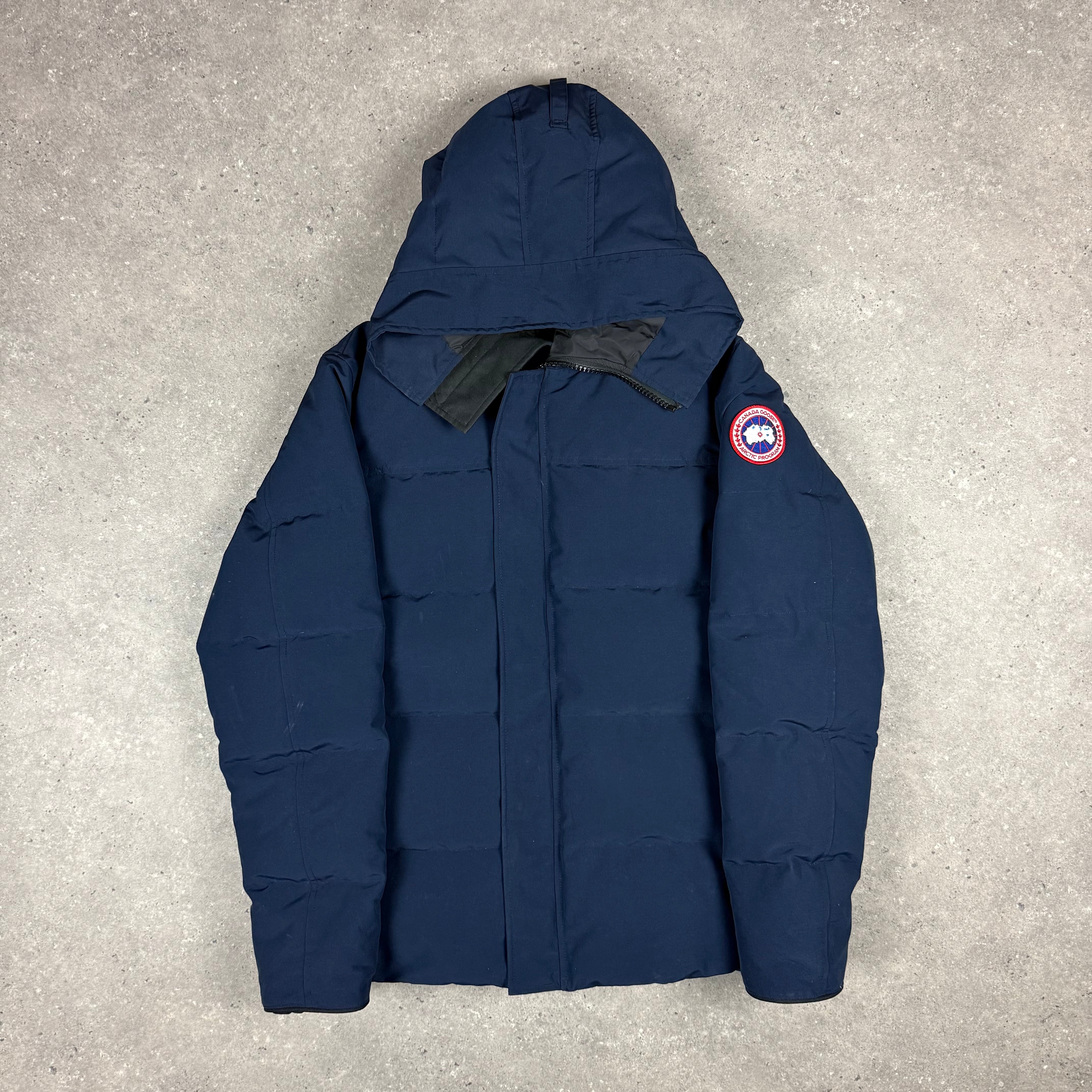 CANADA GOOSE MACMILAN PARKA NAVY - (XL)