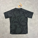 ASICS ALL OVER T-SHIRT & SHORT SET - GRAPHITE / BLACK