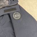 CANADA GOOSE LANGFORD PARKA NAVY BLACK BADGE- (M)