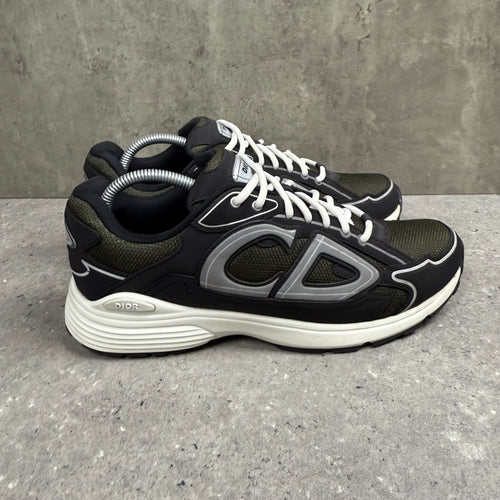 DIOR B30 KHAKI/BLACK - (EU44 / UK 10)