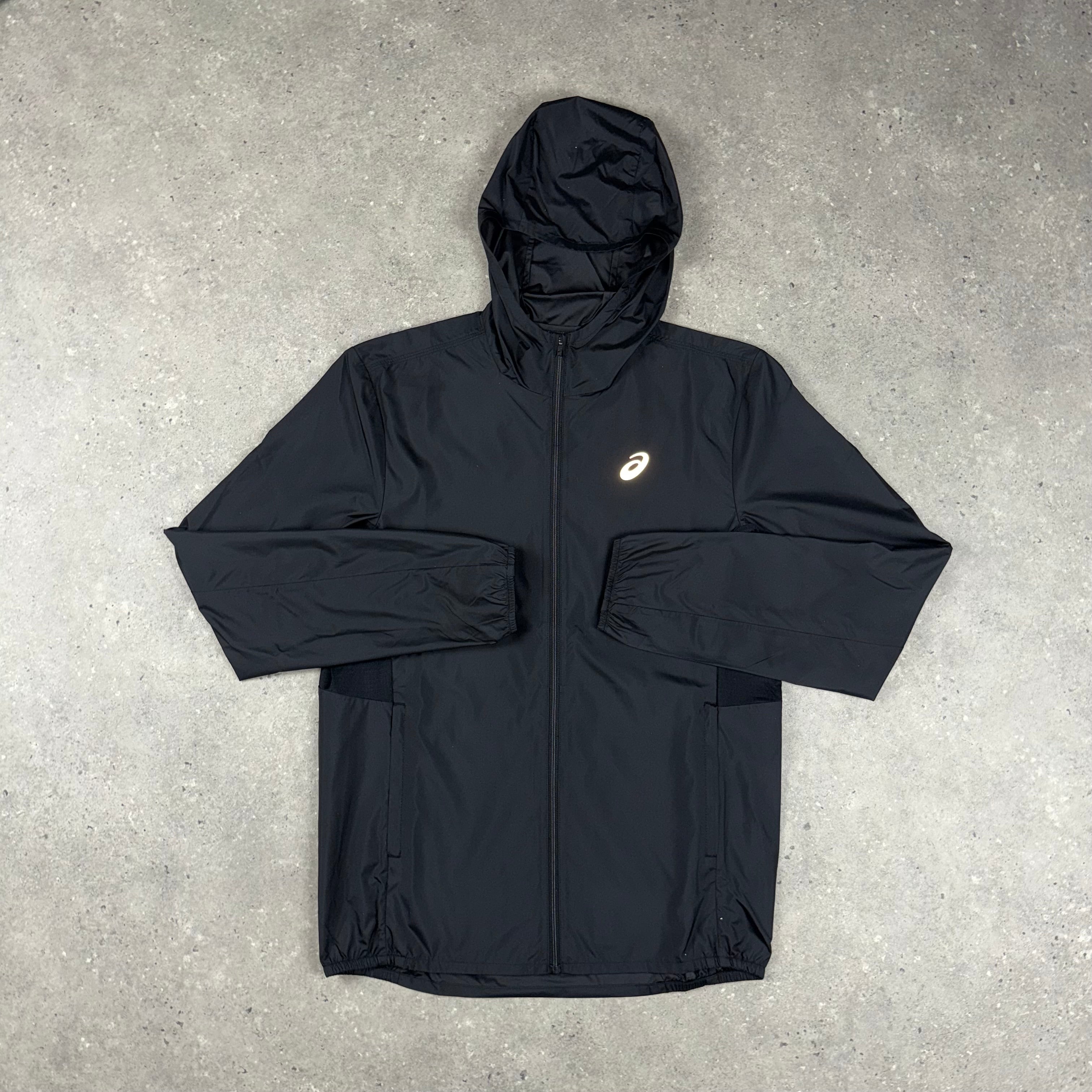 ASICS CORE WINDRUNNER & SHORT SET - BLACK
