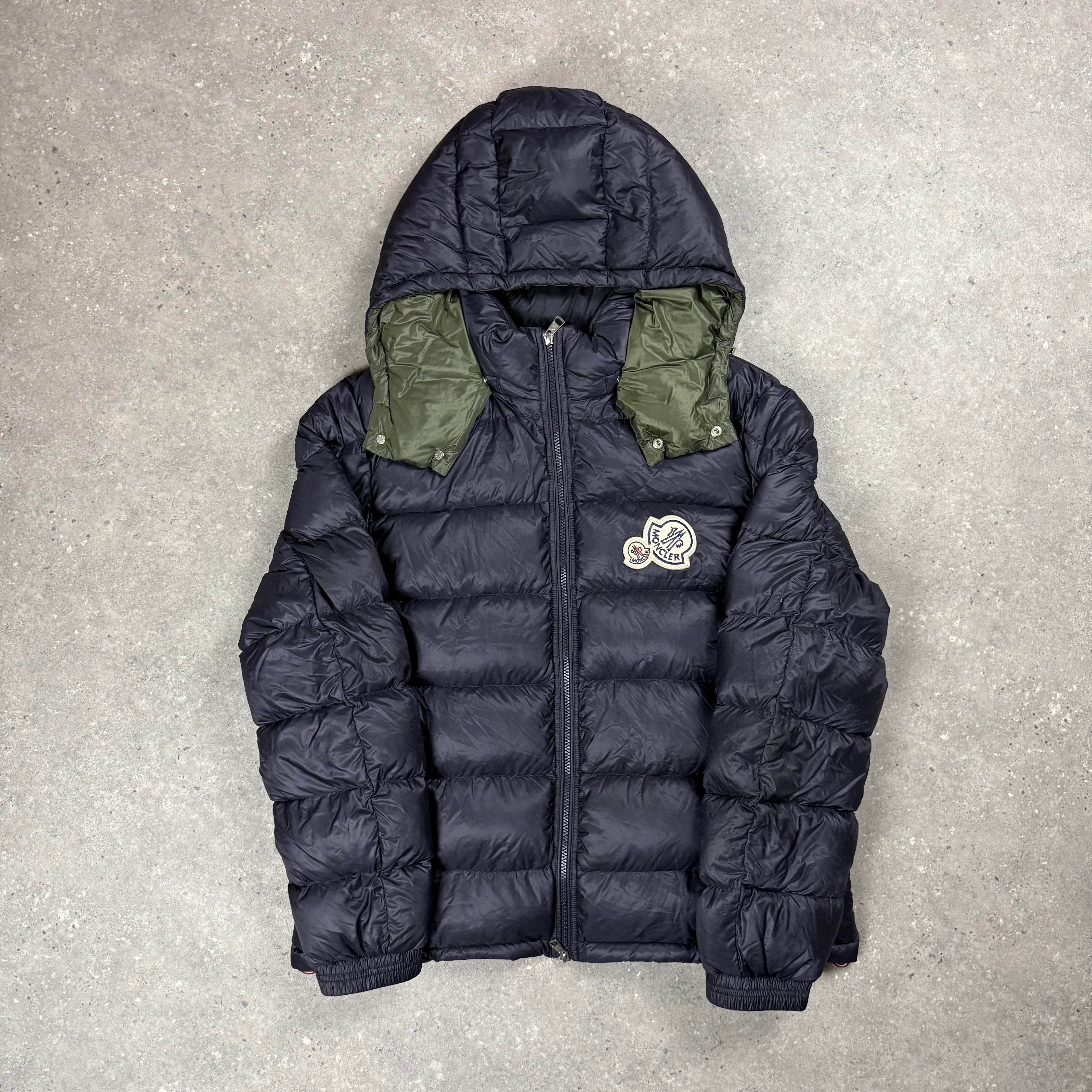 MONCLER BRAMANT JACKET NAVY - 6 (XL)