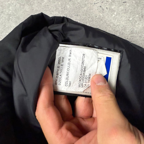 CANADA GOOSE WOMENS MONTEBELLO PARKA BLACK - (M)