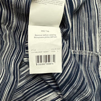 MISSONI T-SHIRT NAVY/WHITE - (L)