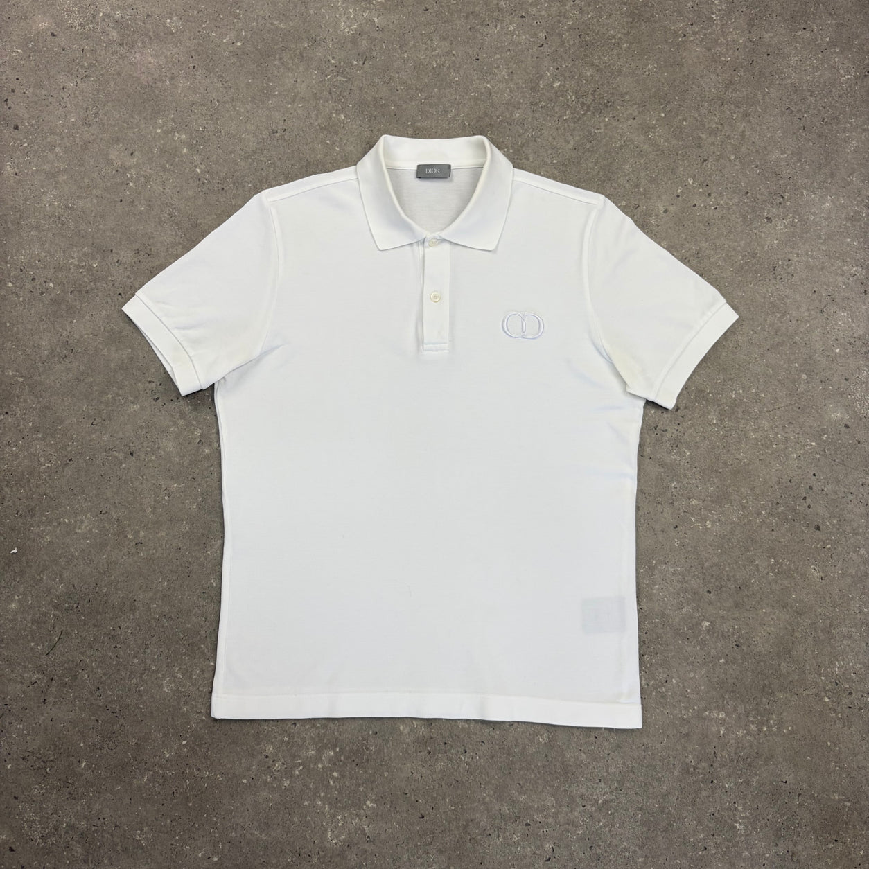 DIOR CD T-SHIRT WHITE - (L)