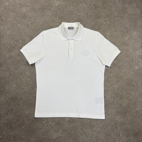 DIOR CD T-SHIRT WHITE - (L)