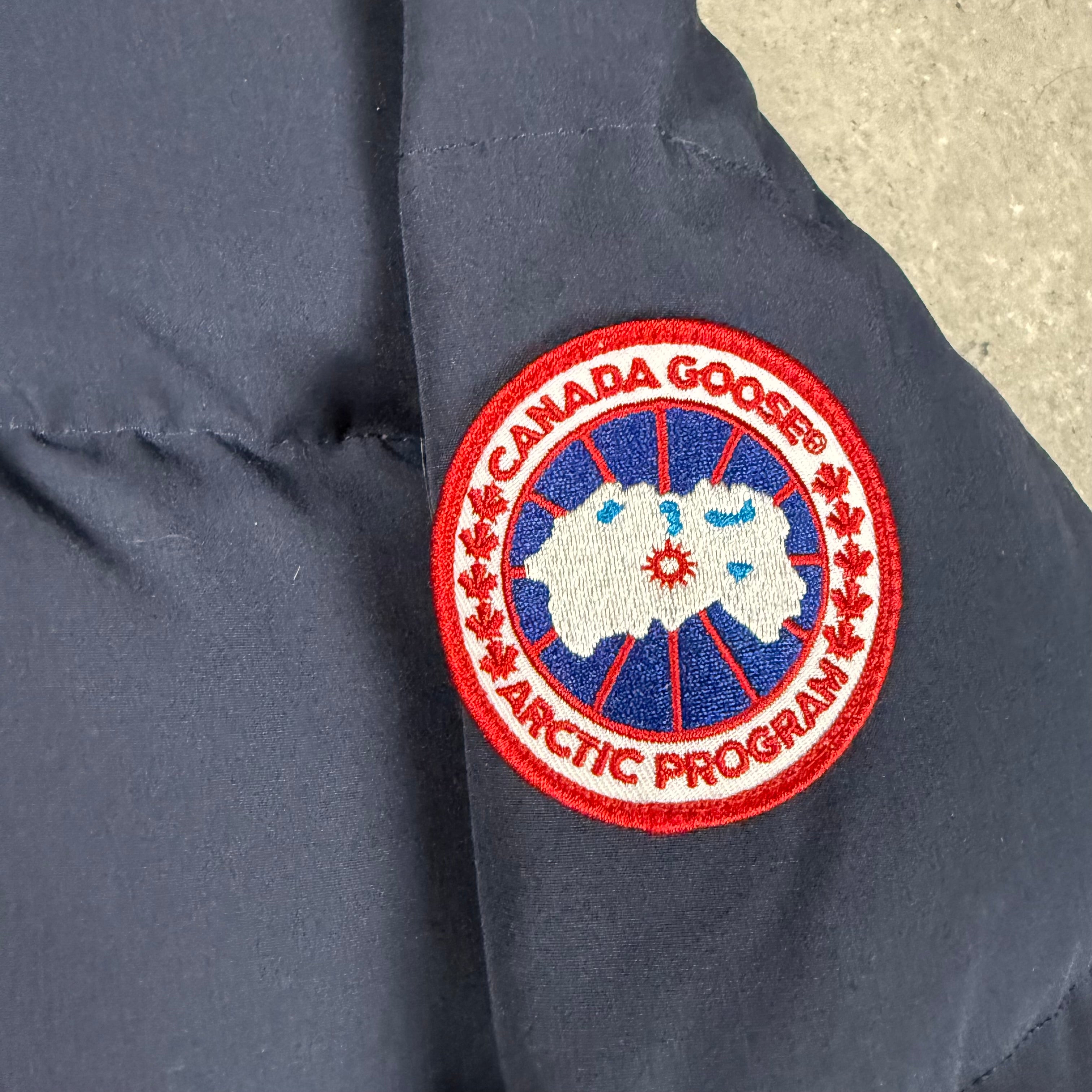 CANADA GOOSE CARSON PARKA NAVY - (XL)