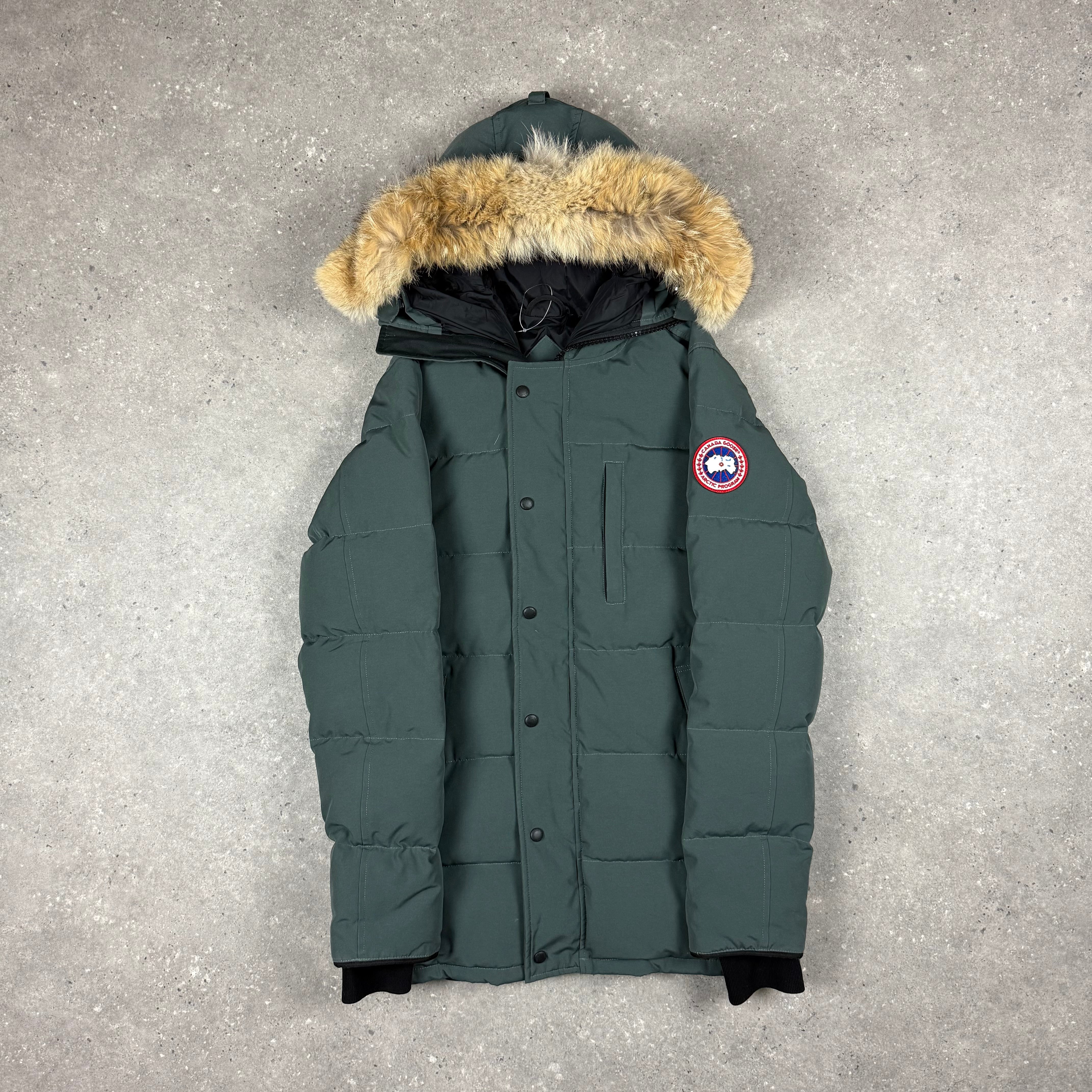 CANADA GOOSE CARSON PARKA SLATE GREEN  - (S)