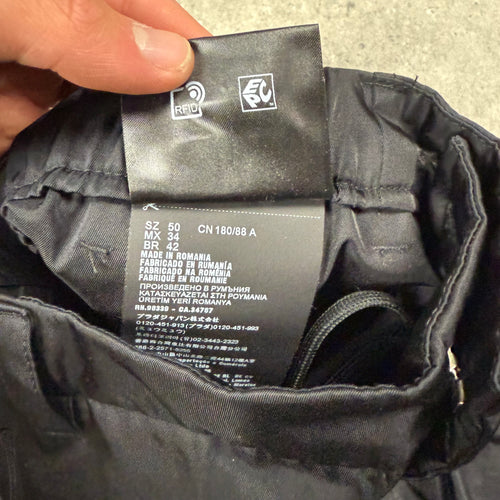 PRADA RE-NYLON BERMUDA CARGO SHORTS BLACK - (L)