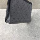 LOUIS VUITTON POCHETTE CLUTCH BAG - GREY / BLACK