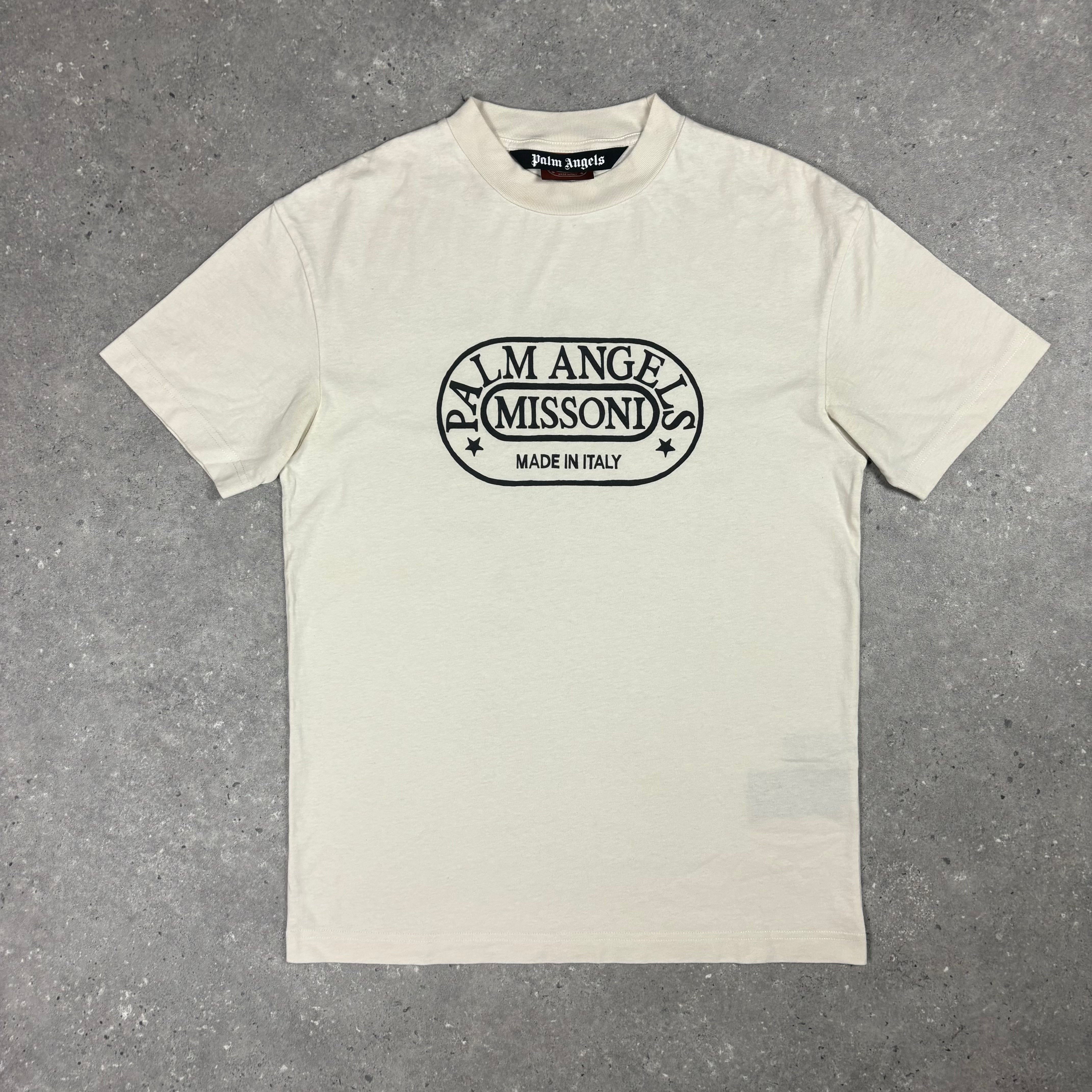 PALM ANGELS x MISSONI T-SHIRT - (FITS S/M)