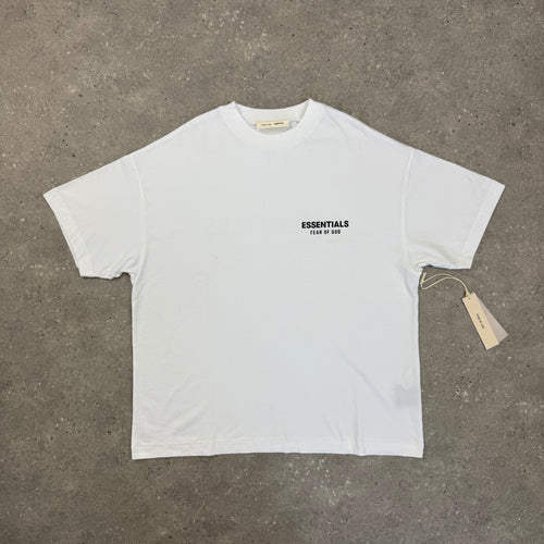 ESSENTIALS SS25 T-SHIRT - BRILLIANT WHITE